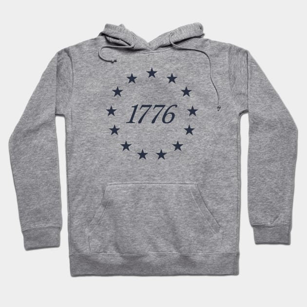 1776 United States of America Hoodie by stayfrostybro